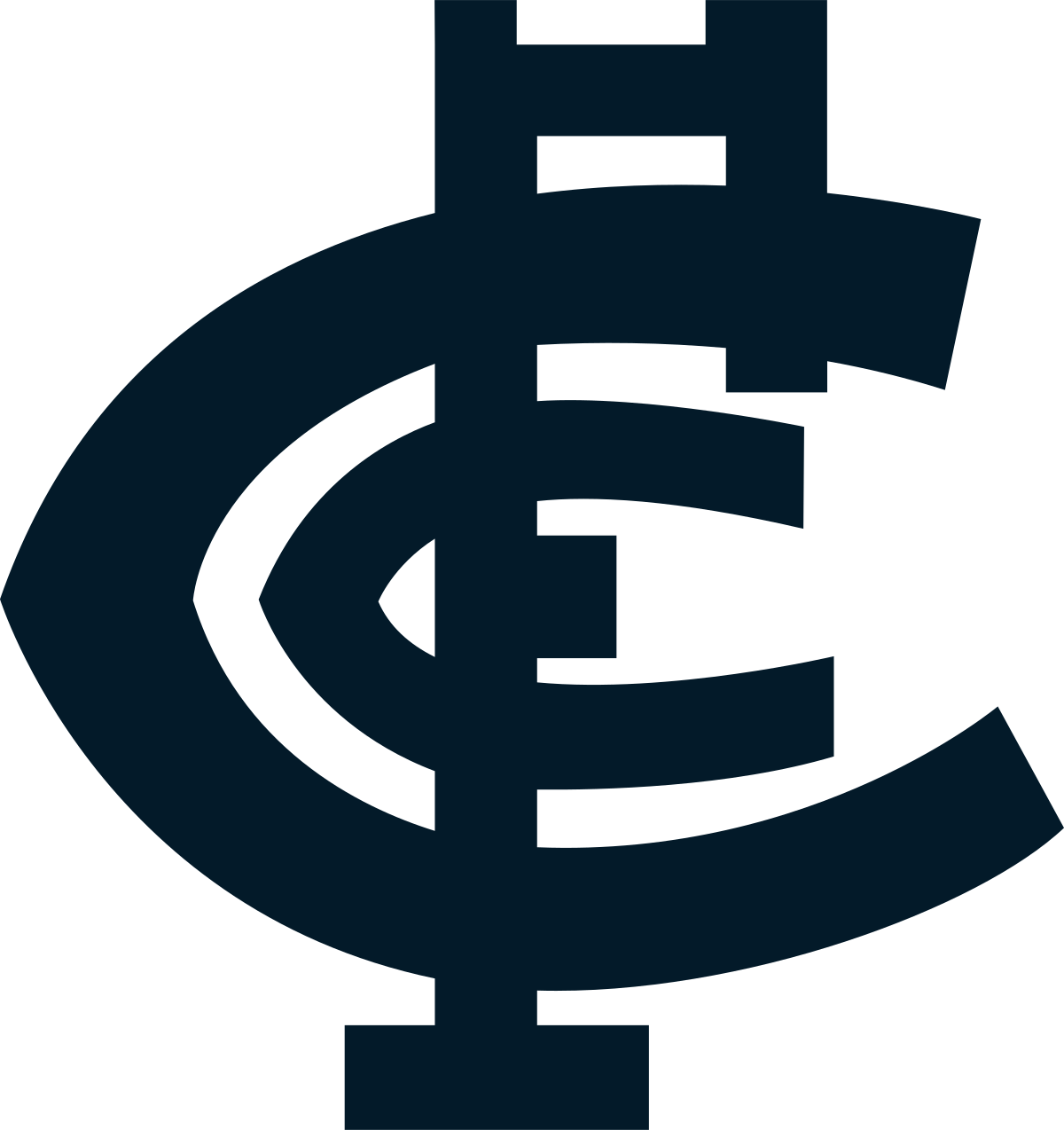 Carlton Football Club Logo Navy Blue